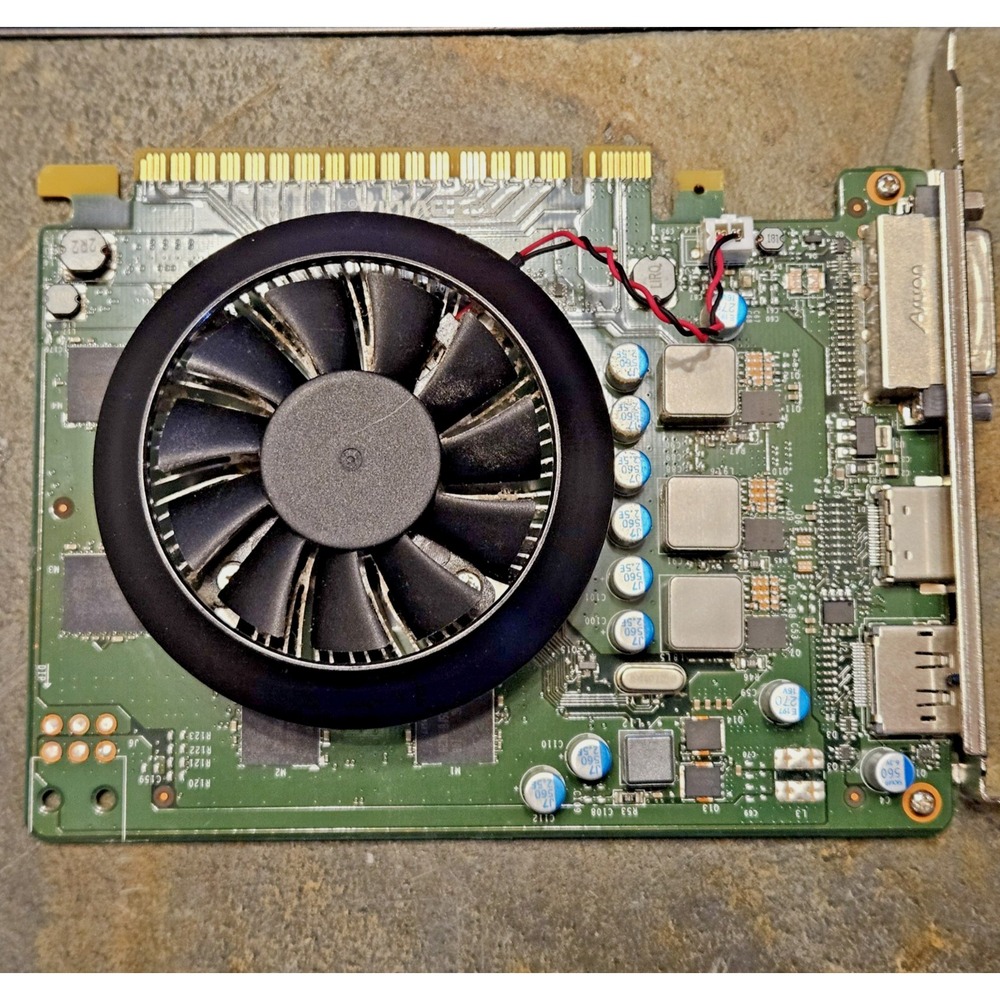 Dell OEM NVIDIA Quadro K620 1GB DDR3 Workstation GPU DVP9W MS‑1351 DP DVI Tested